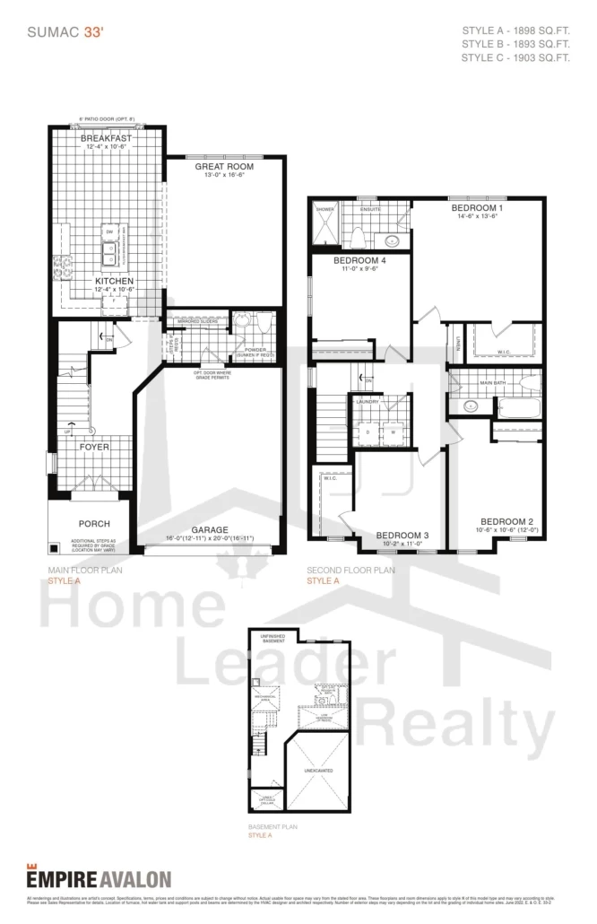 Empire-Avalon-Lot-29-Phase 8-Sumac-Elev B-floorplan