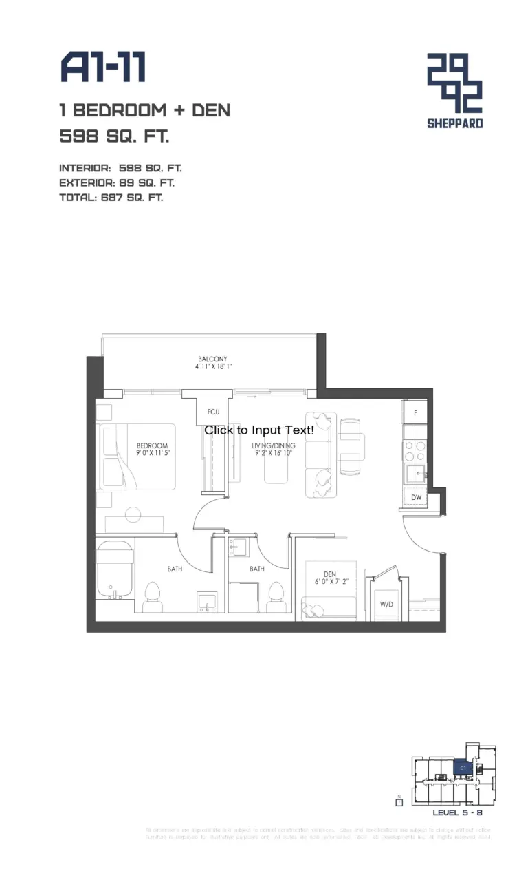2992-Sheppard-Condos-A1-11-floorplan