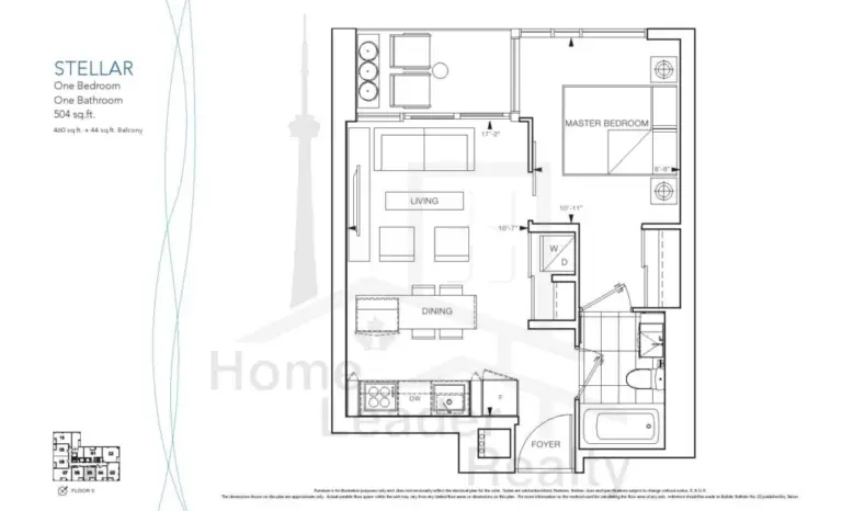 Nautique-Lakefront-Residences-Stellar-Floor 5-floorplan