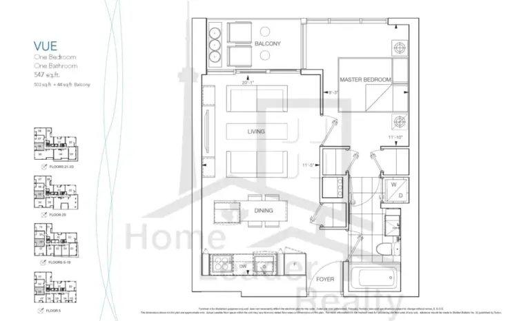 Nautique-Lakefront-Residences-Vue-Floor 18-floorplan
