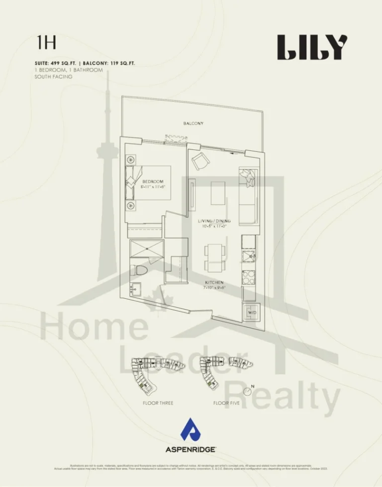 Lily-at-Crosstown-Condos-524-1H-floorplan