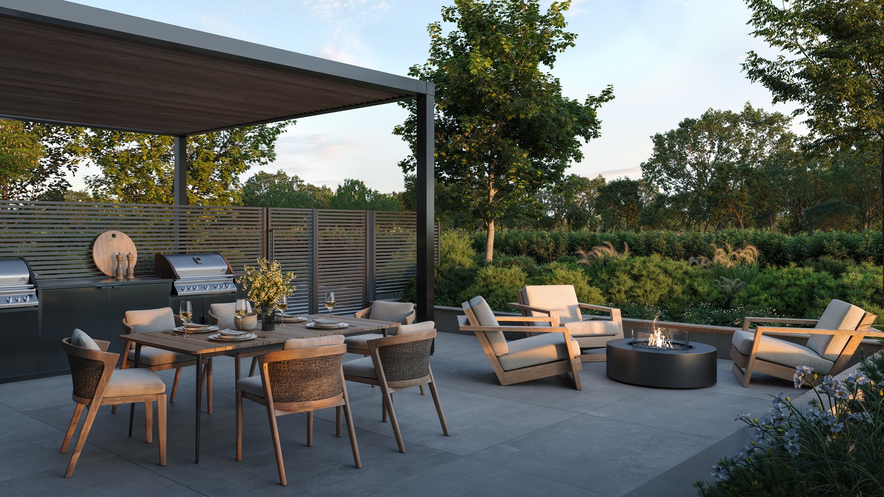 ClockWork  - Exterior Social Lounge