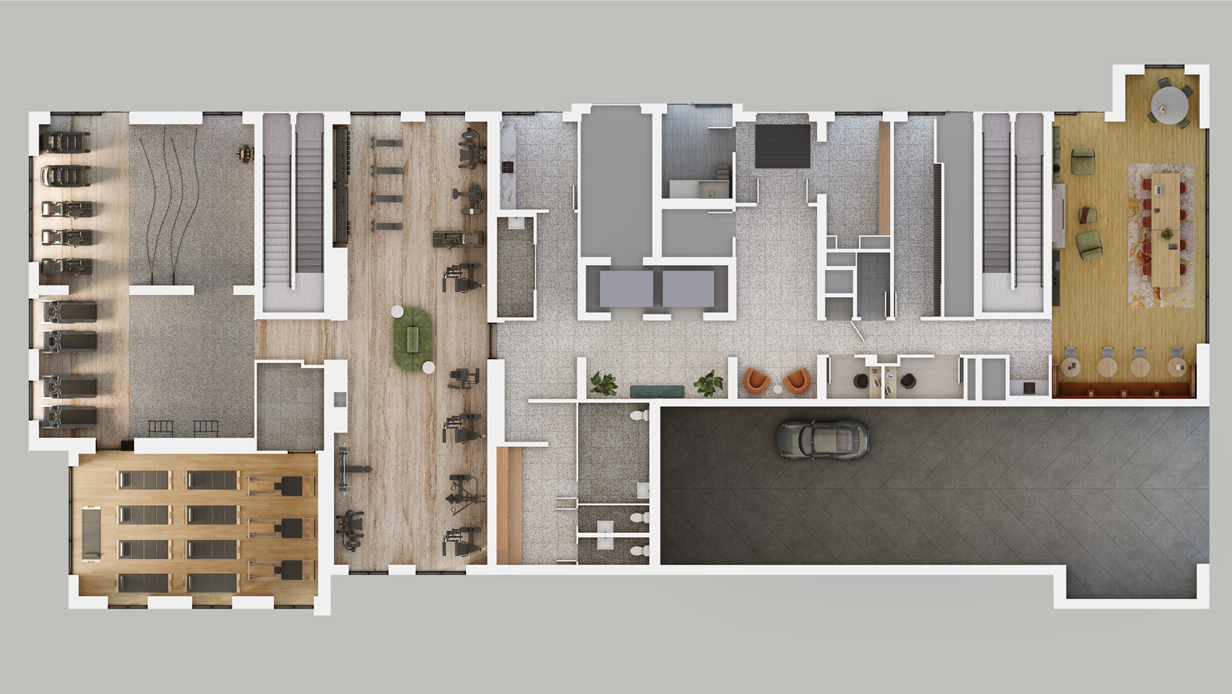 ClockWork Building 4 - 2D Amenity Plan