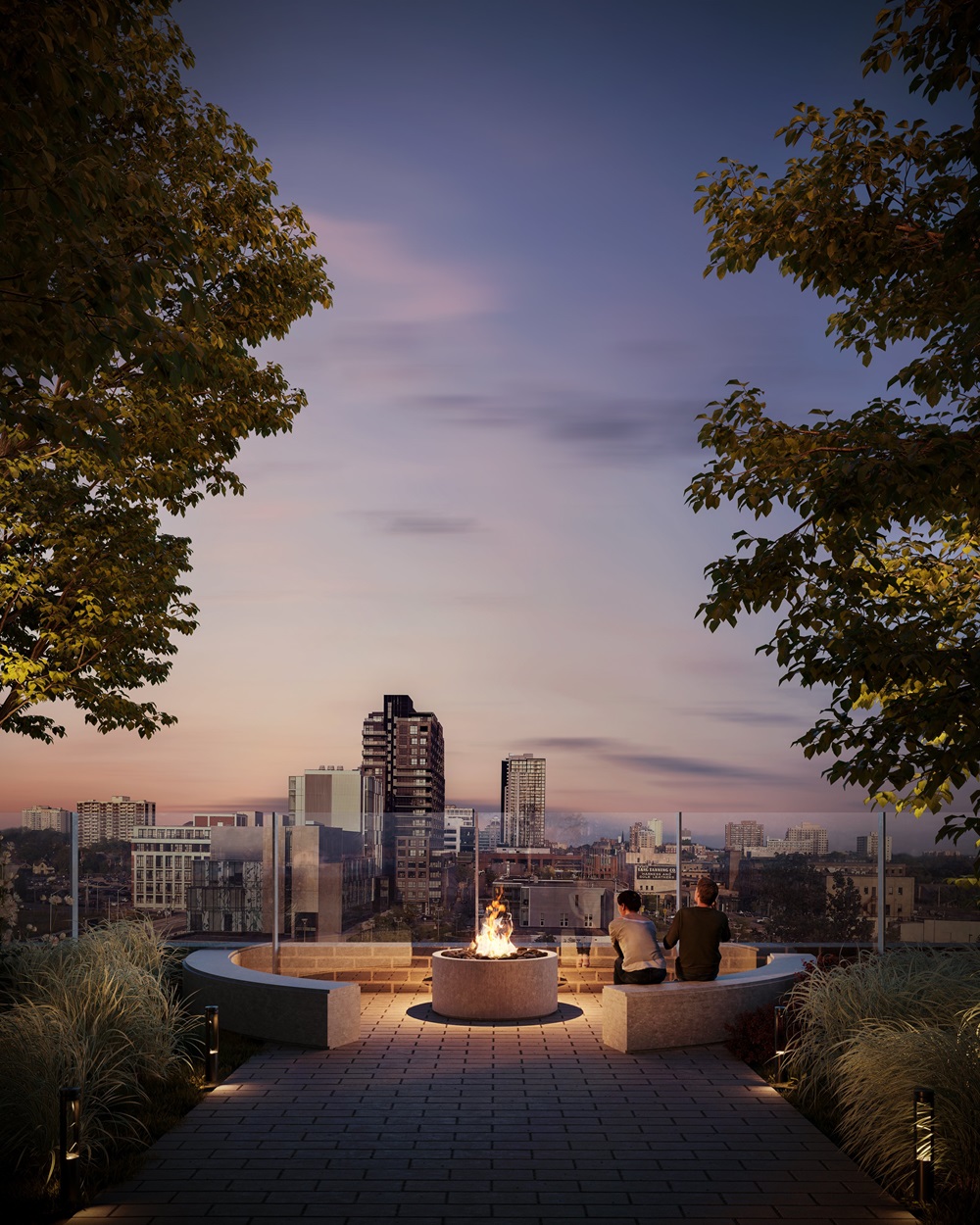 The Platform at Station Park Communal Fire Pits