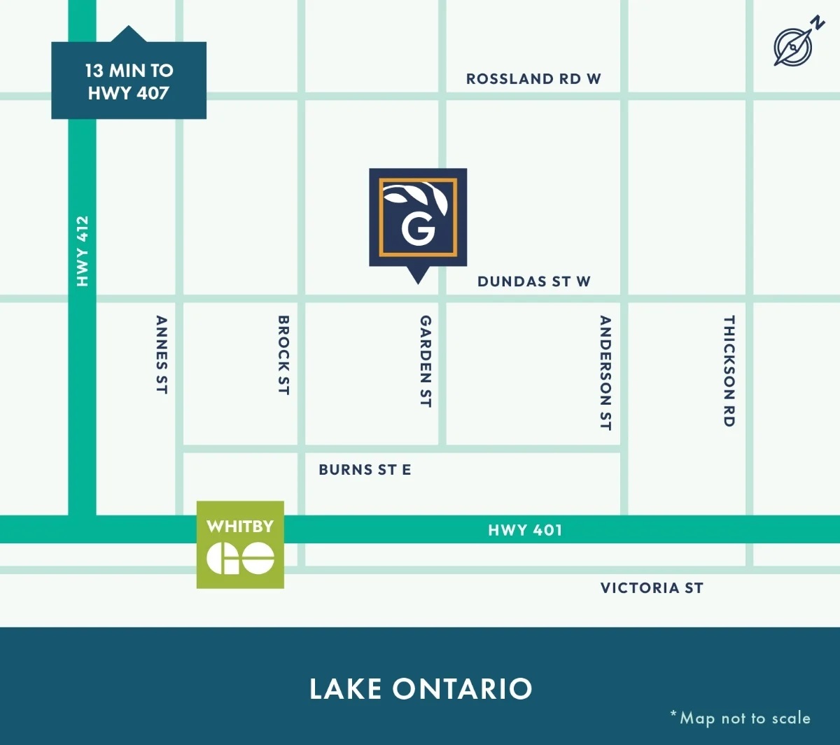 Garden Square Towns Aerial Map View of Project Location