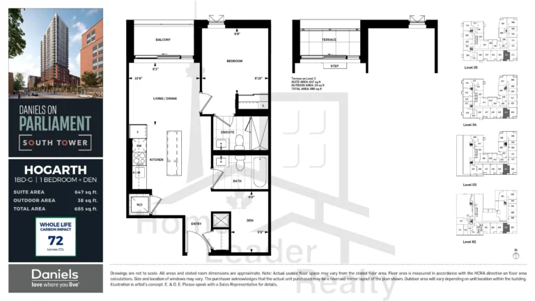 Daniels-on-Parliament-Condos-HOGARTH-floorplan