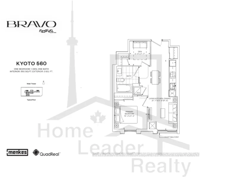 Bravo-Condos-KYOTO-560-floorplan