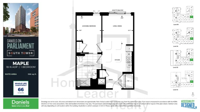 Daniels-on-Parliament-Condos-MAPLE-floorplan