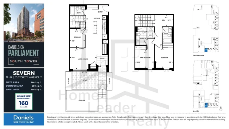 Daniels-on-Parliament-Condos-SEVERN-floorplan