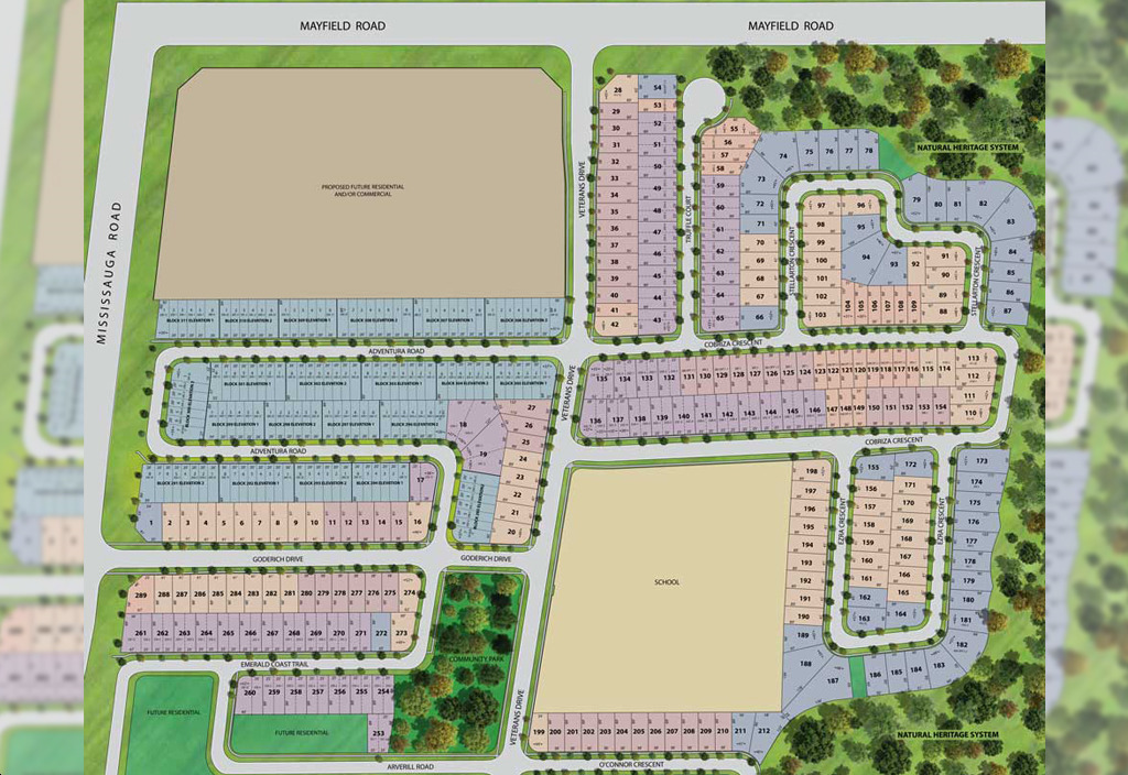 High Point Towns 1 High Point Towns Siteplan-of-High-Point-Towns-by-Paradise-Development