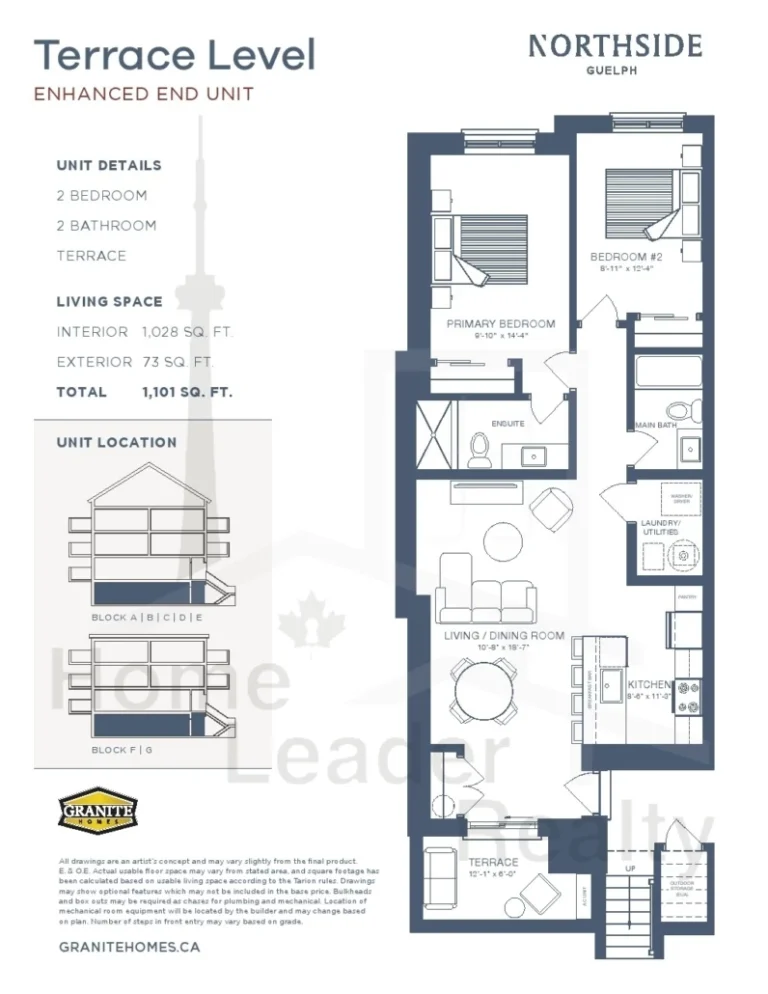 Northside-Towns-Terrace-Level-Enhanced-End-Unit-floorplan