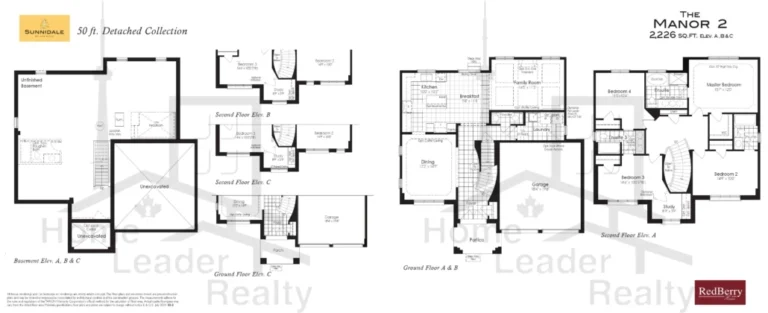 Sunnidale-Wasaga-Beach-The-Manor-2-Elev-A-floorplan