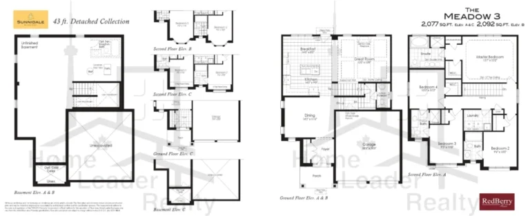 Sunnidale-Wasaga-Beach-The-Meadow-3-Elev-C-floorplan
