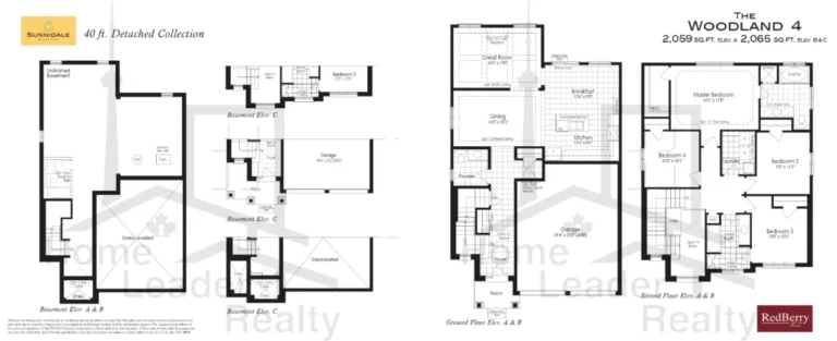 Sunnidale-Wasaga-Beach-The-Woodland-4-Elev-B-floorplan