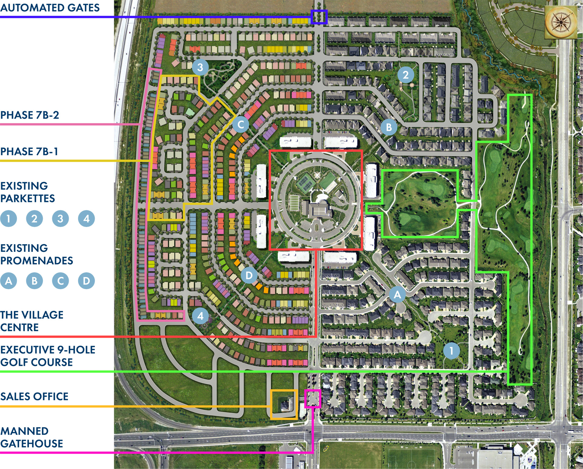Rosedale Village Homes Site Plan 3
