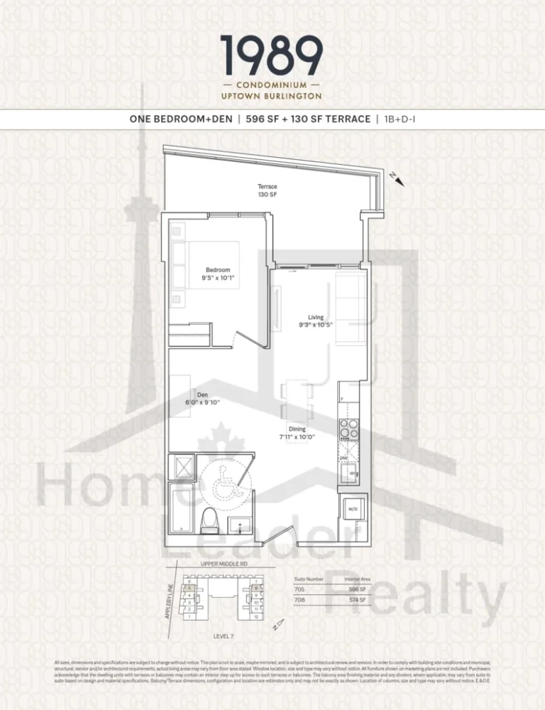 1989-Condos-1B+D-I-Podium-floorplan