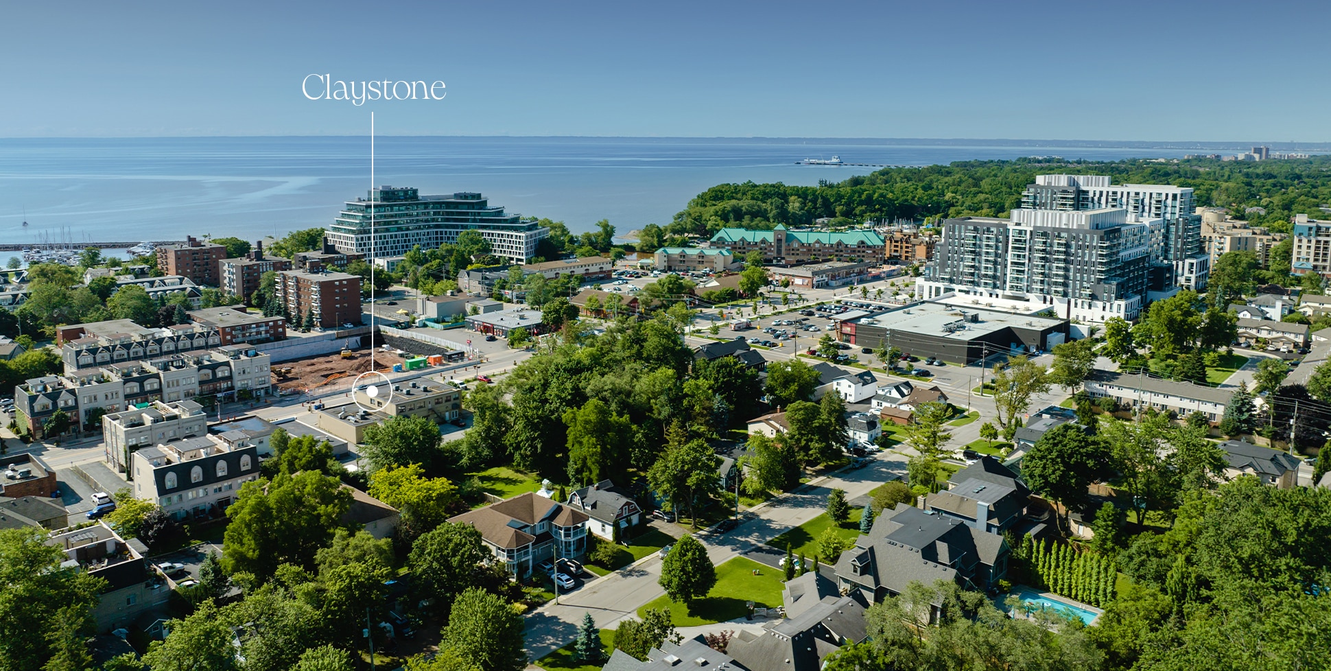 Claystone Condos Aerial