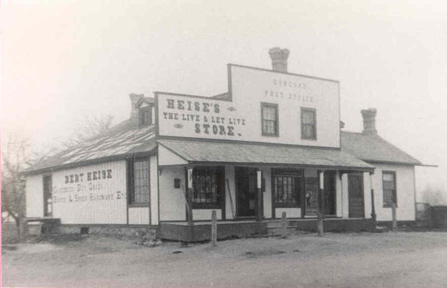 An early location of the Concord Post Office, 1854