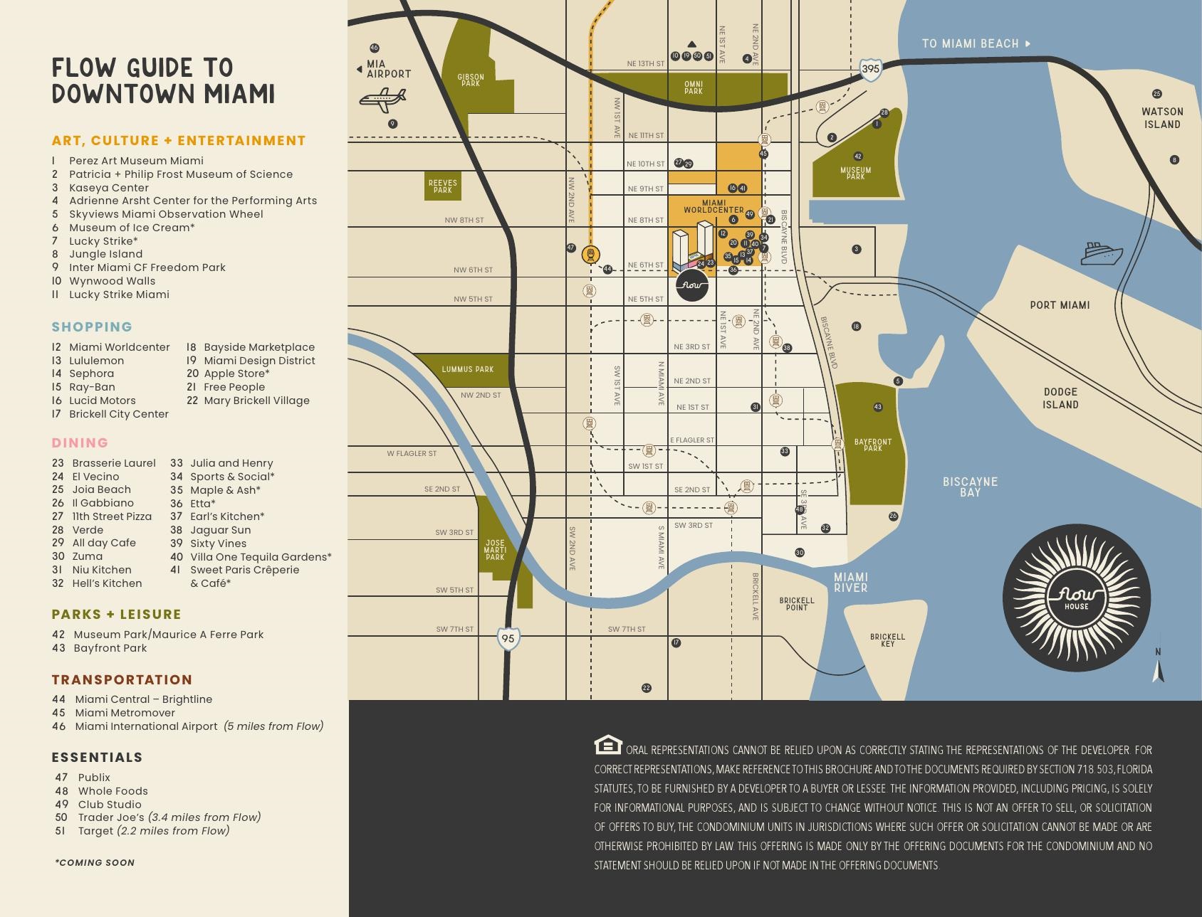 Flow House Fact Sheet Map
