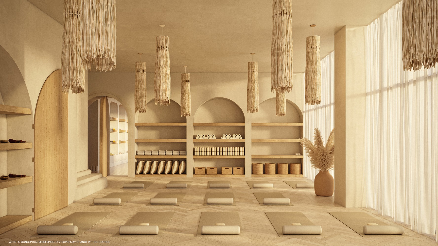 Flow House Yoga Studio Rendering 2
