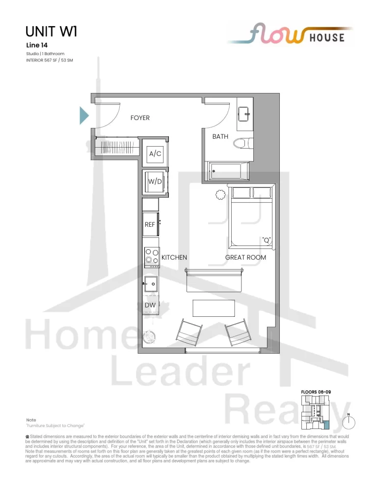 W1 Flow House | W1 | 567 Sq.Ft. | Studio