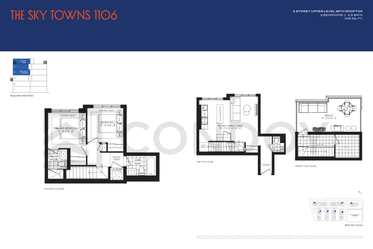 Westshore at Long Branch Towns | The Sky Towns 1106 Block 6 | 11106 SQF | 2.5B