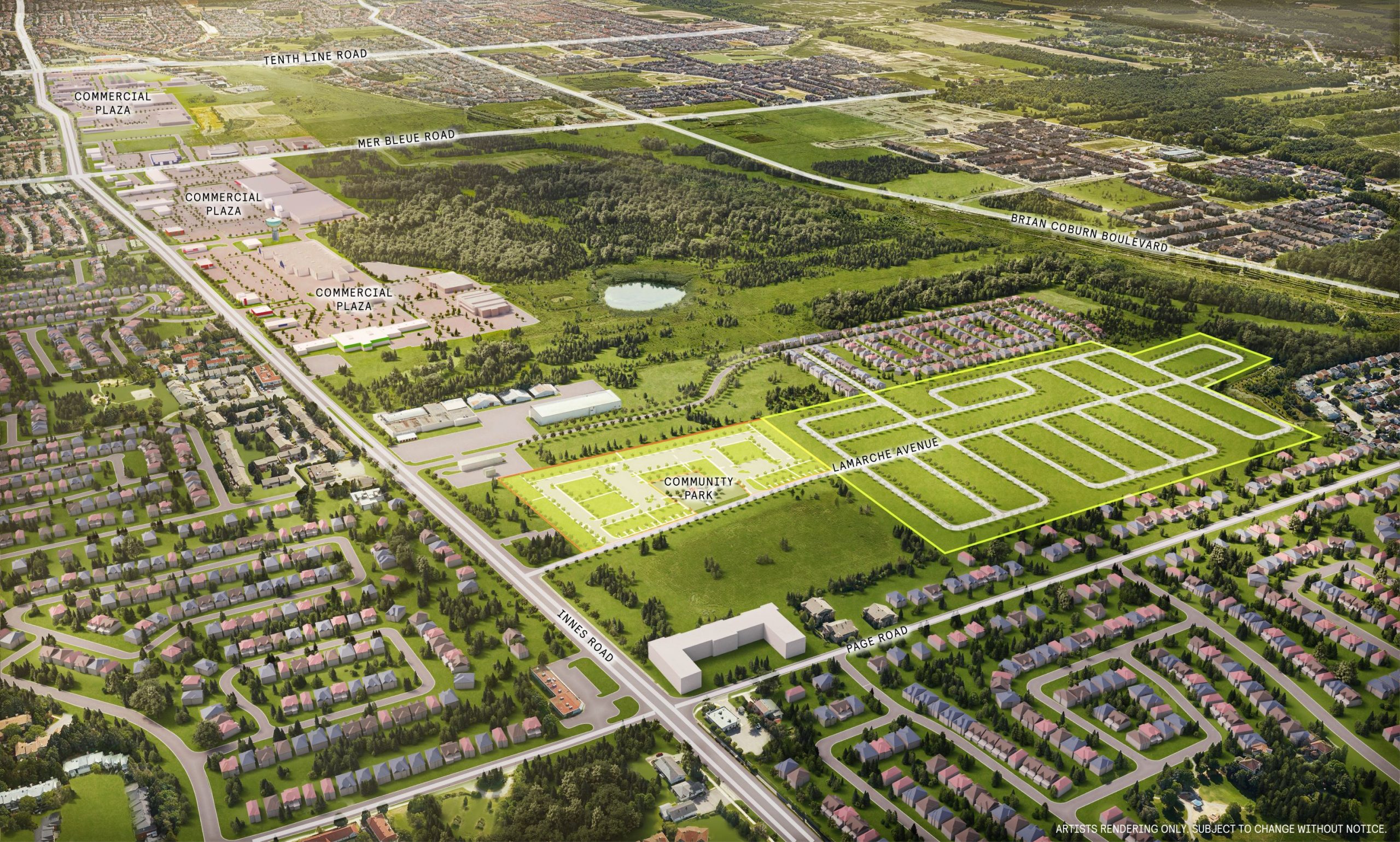 Orléans Village Community Rendering