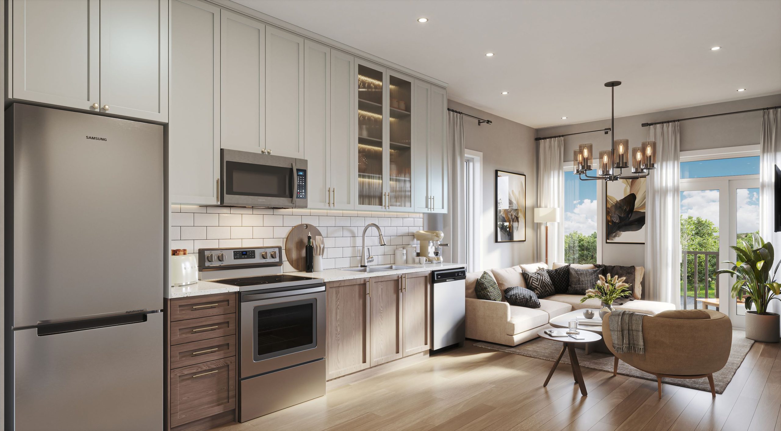 Orléans Village Kitchen Living Second