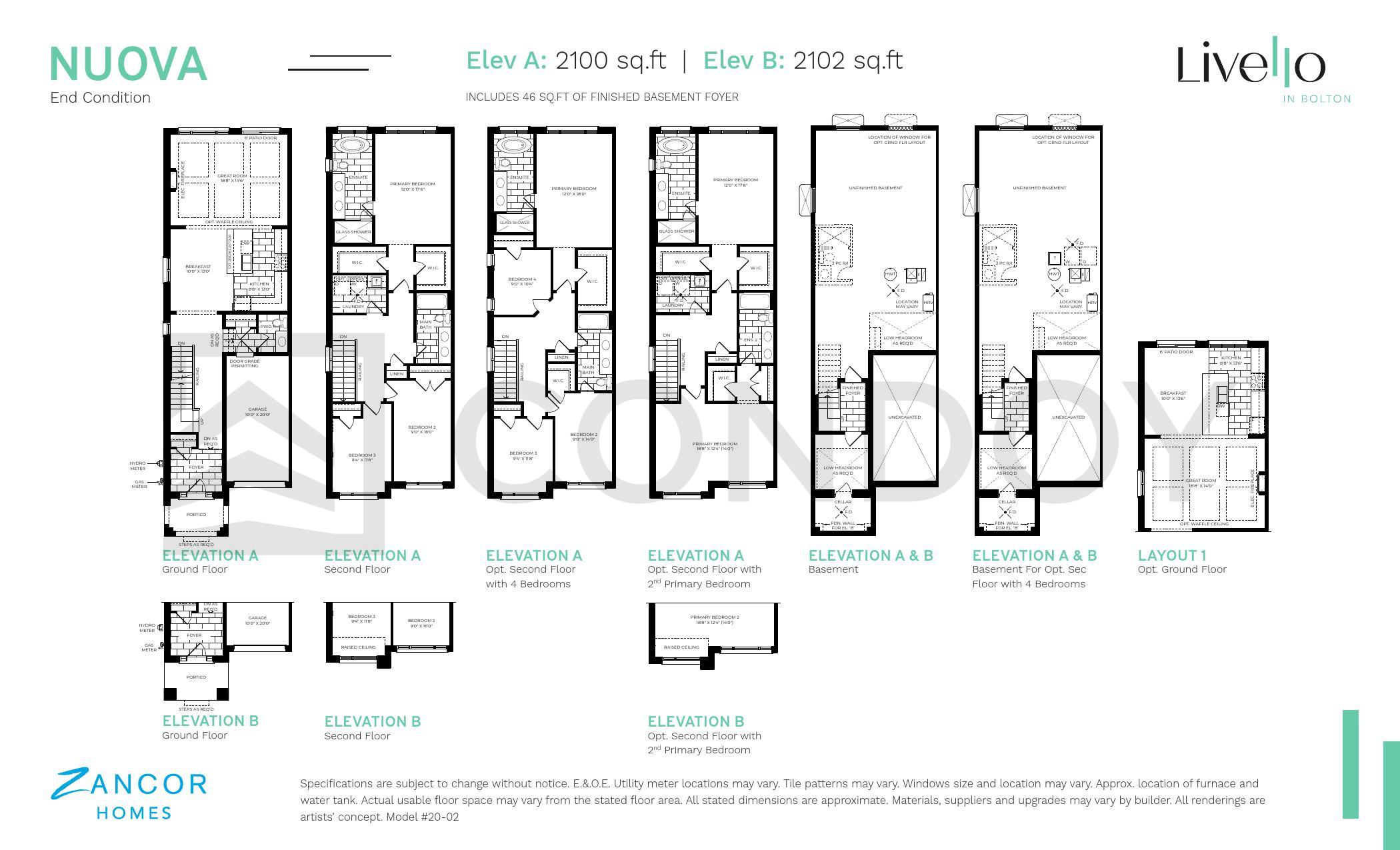 Livello-Towns-Nuova-floorplan