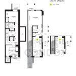 Plan 1C Orléans Village | Plan 1C Corner | 947 Sq.Ft. | 2B