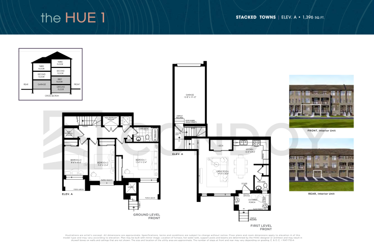 Luma Urban Towns Floorplan THE HUE 1