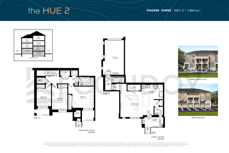 Luma Urban Towns Floorplan THE HUE 2