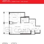 1YD The Wilde Condos | 1Y+D | 527 Sq.Ft. | 1.5B