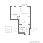 MV1 Condos 1B-A Floorplan
