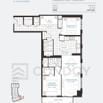 Anthem at The Metalworks Condos Floor Plan 2B+D