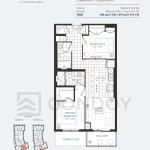 Anthem at The Metalworks Condos Floor Plan 2F
