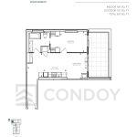 Maxium Condos B-651 Floorplan