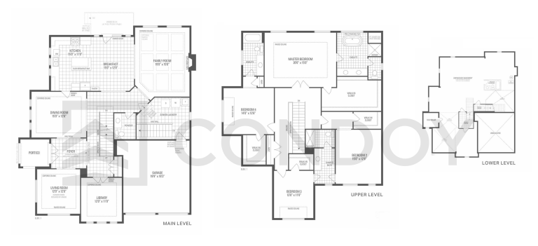 Camden Crossing Towns Dynasty 12 FloorPlan