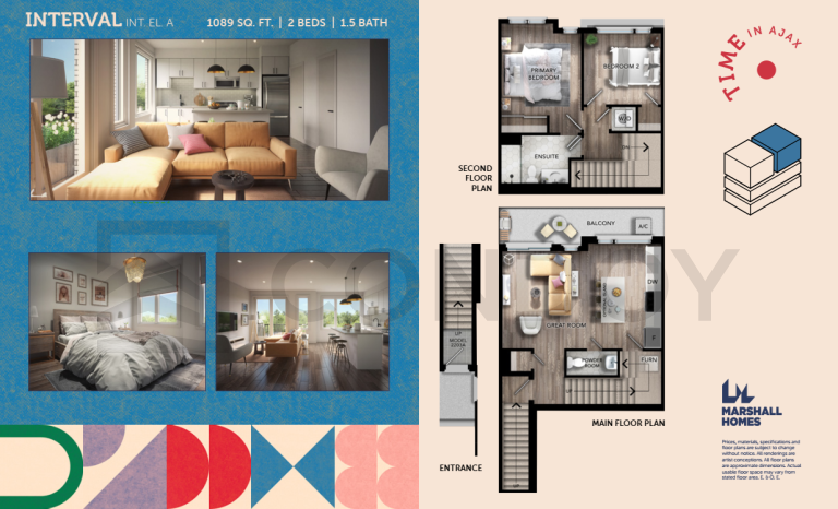 Time Urban Towns Interval Floorplan
