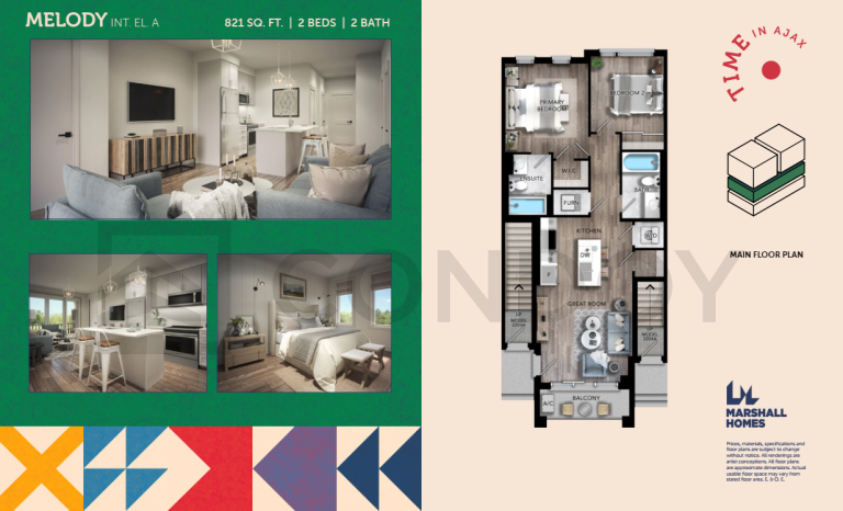 Time Urban Towns Melody Floorplan