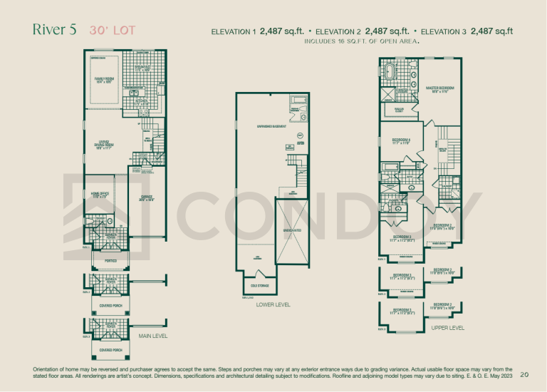 Palmetto-North-Oshawa-Living-Rose 3-Floor-Plan