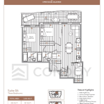 King’s Landing Condos Suite 06 Floorplan