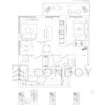 Foret-Condos-Model-2B+D-I-floorplan
