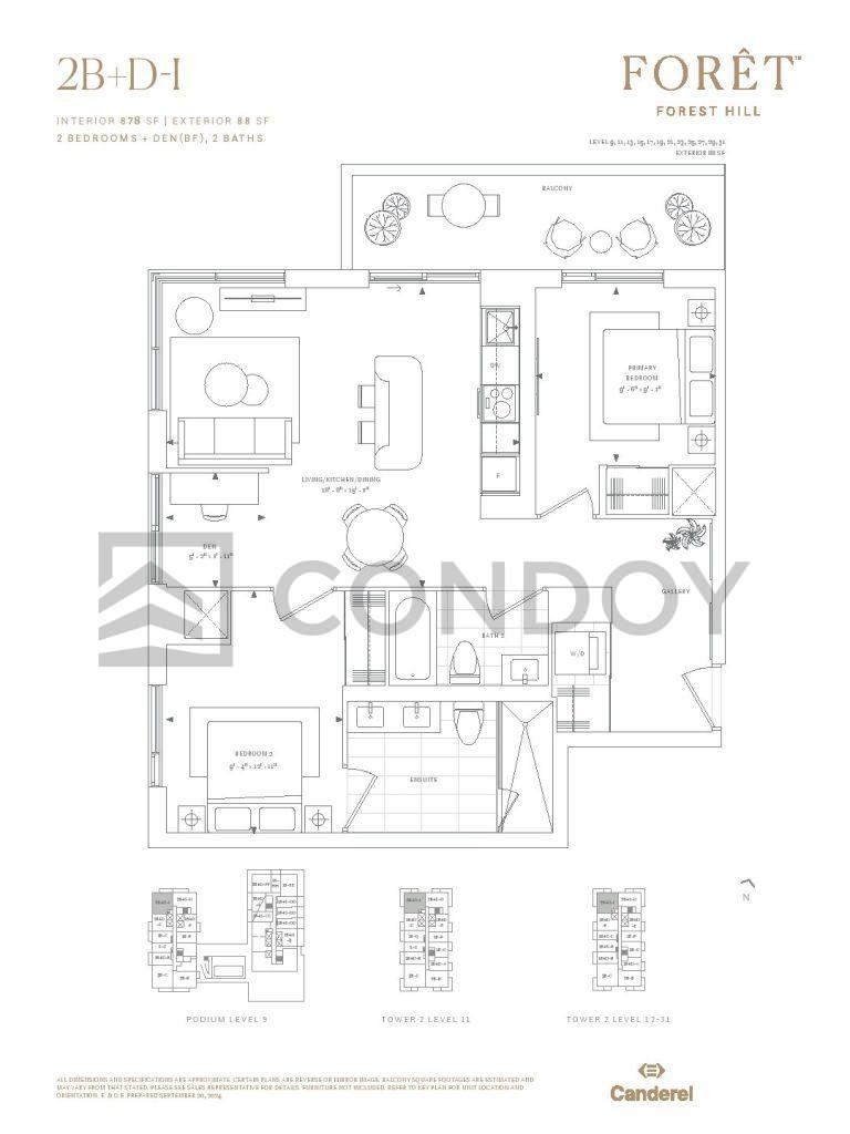 Foret-Condos-Model-2B+D-I-floorplan