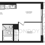 Yorkwoods Condos Basswood Floorplan Model