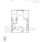 Maxium Condos D-983 Floorplan