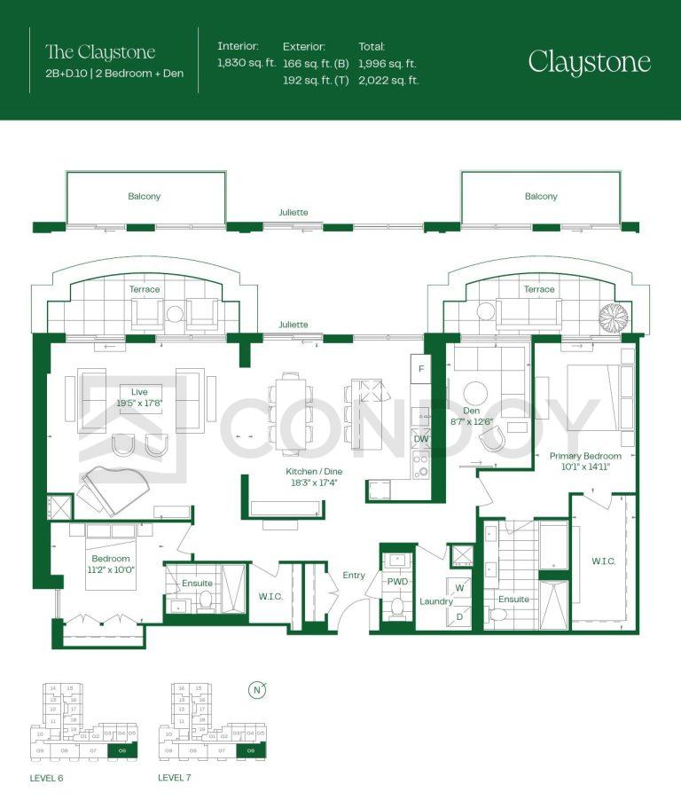 Claystone-Condos
