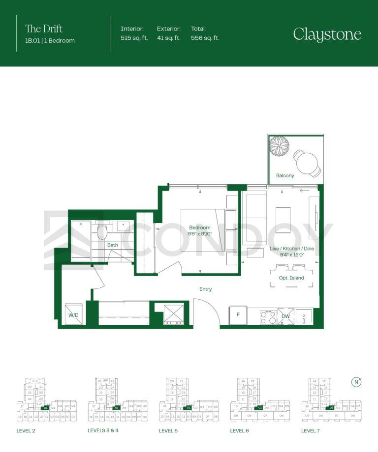 Claystone-Condos