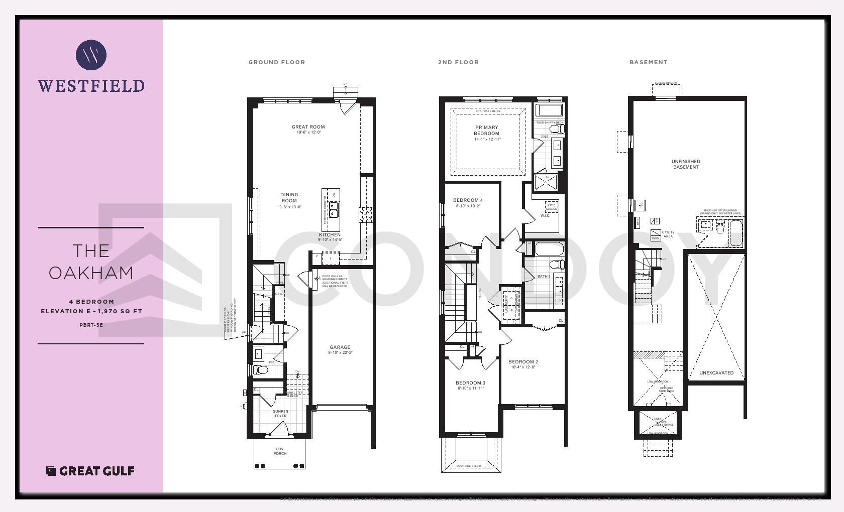 Westfield The Oakham Floorplan