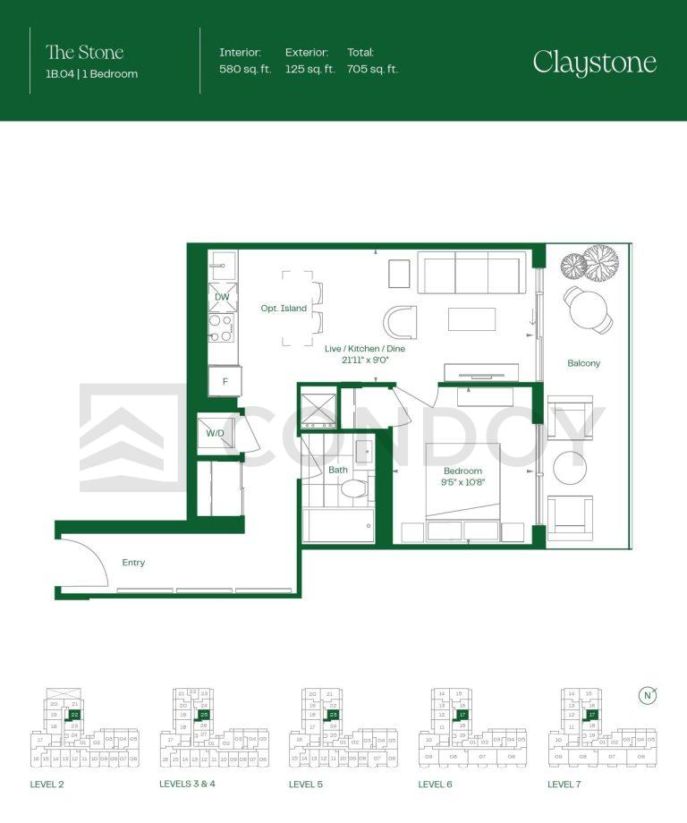 Claystone-Condos